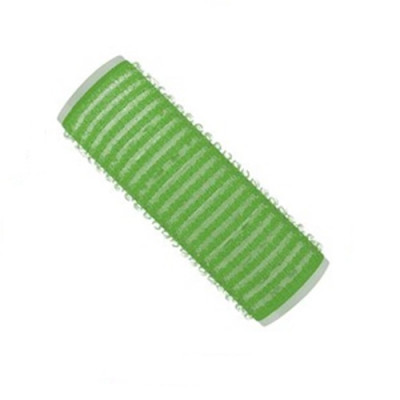 Self Gripping 21mm Velcro Rollers - Green 12pk